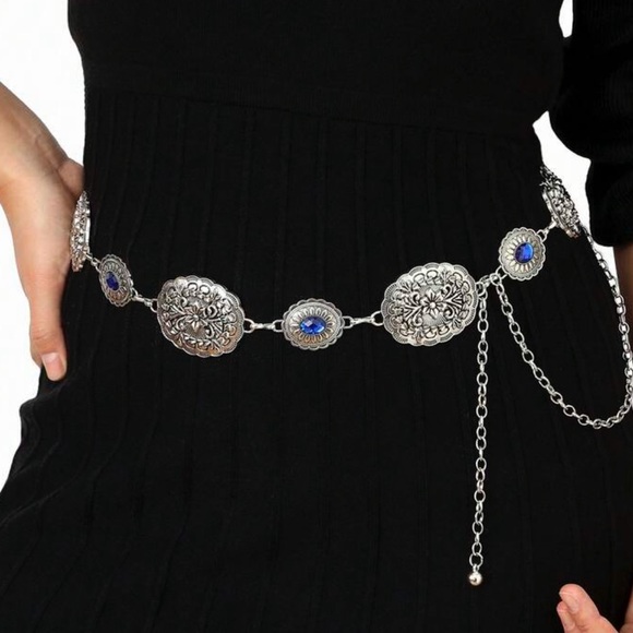 Accessories - Vintage Engraved Chain Belt NEW 🏷️